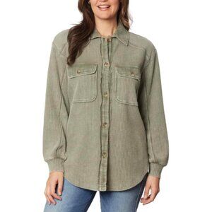 Briggs New York Olive Long Sleeve Top